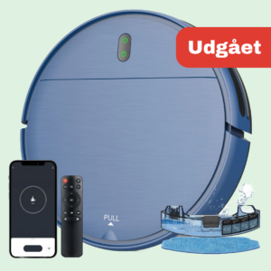 CleanFriend™ robotstøvsuger og gulvmoppe - Mørkeblå