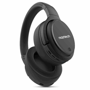 #Naztech ANC høretelefoner sort