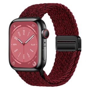 Lippa Apple Watch Nylon Rem inkl. Magnetisk Lås 38/40/41 mm, Rød