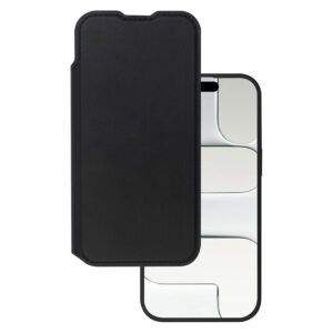 Lippa iPhone 17 Air MagSafe Wallet m. aftageligt cover, Sort