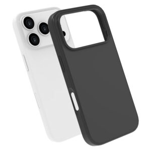 Lippa iPhone 17 Pro Silikone Cover MagSafe, Sort