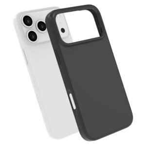 Lippa iPhone 17 Pro Max Silikone Cover MagSafe, Sort