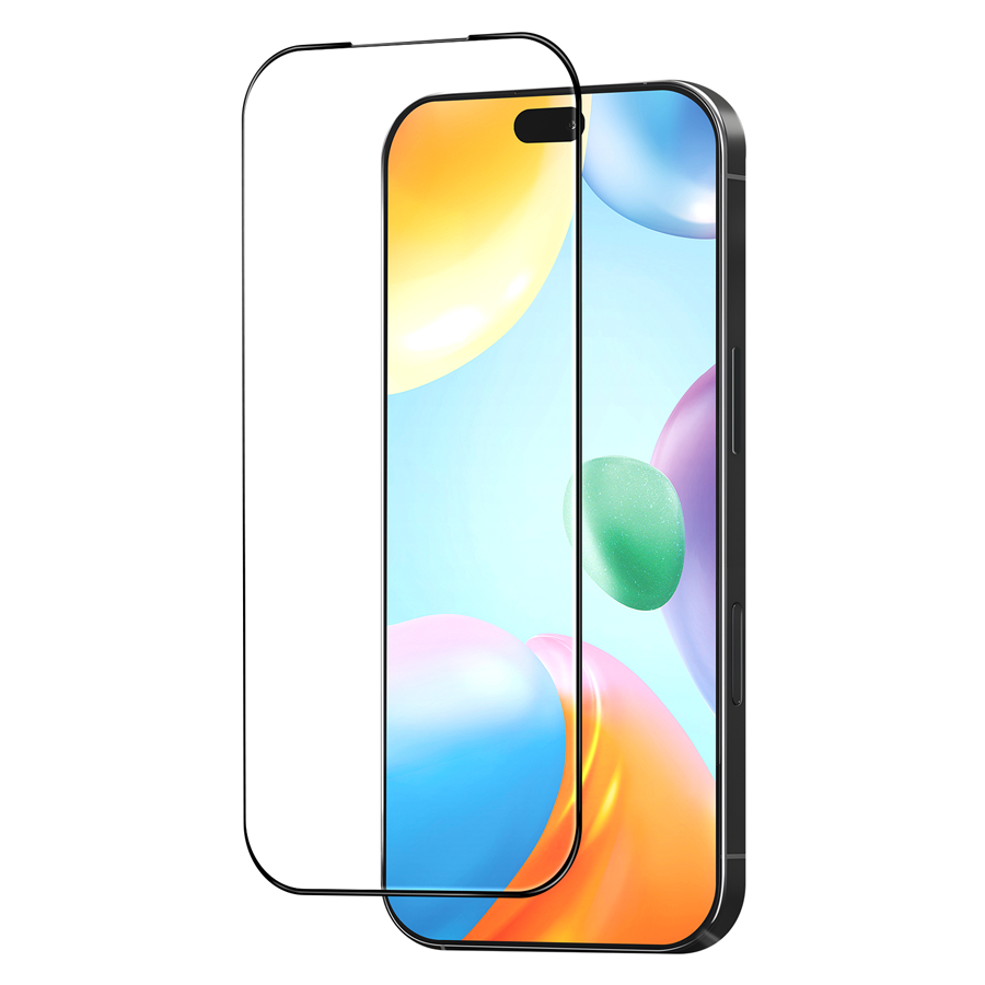 Lippa 2.5D Full Cover Skærmbeskyttelse til iPhone 16 Pro/17/17 Pro